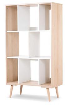 Pastatoma lentyna LittleSky Sofie, balta sp./buko sp., 146 cm x 40 cm x 80 cm