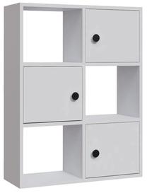 Pastatoma lentyna Kalune Design Tilton 322RTC1160, balta sp., 93 cm x 72 cm x 25 cm