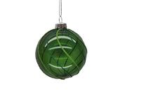 Eglītes rotājums Christmas Touch EBS340380G, zaļa krās., 8 cm, stikls