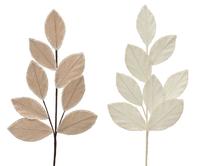 Dirbtinė šakelė Decoris Velvet Glitter, ruda sp./(spalva/dizainas parenkami atsitiktine tvarka), 75 cm