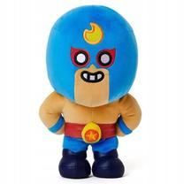 Pliušinis žaislas Brawl Stars, mėlyna sp./ruda sp., 25 cm