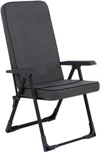 Lauko kėdė Patio Modena Black Edition H024-07PB, juoda sp./pilka sp., 72 cm x 59 cm x 105 cm