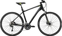 Dviratis turistinis Merida Crossway 300, 28 ", 22" rėmas, juoda sp./geltona sp.