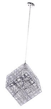 Valgusti rippuv Square D2011-F300, E27, 1 x 60 W, kroom v. / kroom v.