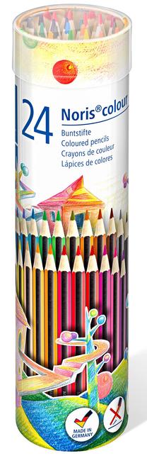 Krāsainie zīmuļi Staedtler Noris, 24 gab.