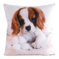 Dekoratyvinės pagalvėlės užvalkalas Animal 72, ruda/balta/juoda, 45 cm x 45 cm