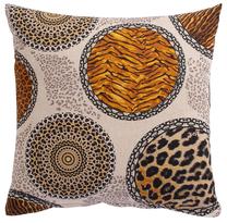 Dekoratyvinė pagalvėlė Home4you Leopard, įvairių spalvų, 45 cm x 45 cm