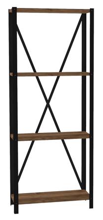 Pastatoma lentyna Kalune Design London 835PUQ3693, ruda sp., 149.5 cm x 60 cm x 29 cm