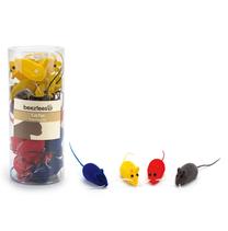 Игрушка для кота Beeztees, синий цв./красный цв./желтый цв.