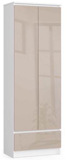 Biuro spinta Akord, balta sp./smėlio sp., 180 cm x 60 cm x 35 cm