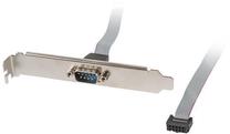 Adapteris Lanberg RS-232 male, RS-232 female, 0.4 m
