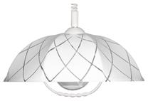 Valgusti rippuv Helam WLA-01/2.0/016B, E27, 1 x 60 W, valge v. / valge v.