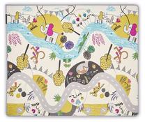 Žaidimų kilimėlis KinderKraft Matty, 180 cm x 150 cm, įvairių spalvų