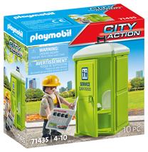 Konstruktorius Playmobil Portable Toilet 71435, 10 vnt.