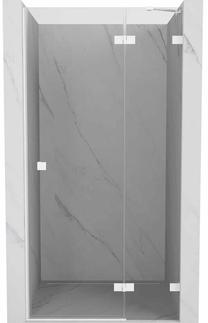Dušo durys Mexen Lunar 834-115-000-20-00-P, 115 cm x 200 cm, balta sp./grūdintas