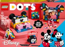 Konstruktorius LEGO® Dots Peliuko Mikio ir Pelytės Minės mokyklinė dėžutė 41964