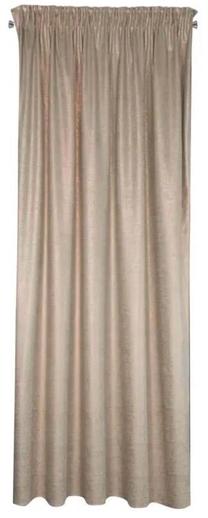 Naktinė užuolaida ZAM-01, vario sp./tamsaus smėlio spalva, 140 cm x 270 cm