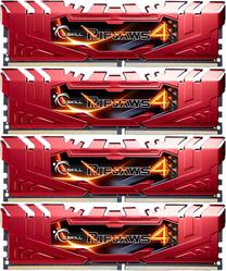 Operatyvioji atmintis (RAM) G.SKILL RipJaws 4 Red F4-2133C15Q-32GRR, DDR4, 32 GB, 2133 MHz