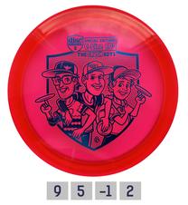 Диск для гольфа Discmania CD1 Crushboys 9/5/-1/2 851DM954444R, красный цв.