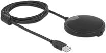 Stalinis mikrofonas Delock USB Condenser, juoda sp.