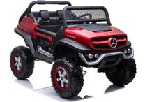 Vaikiškas elektromobilis Lean Cars Mercedes Unimog, raudona sp.