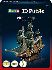 3D dėlionė Revell Pirate Ship 00115, 23 cm x 5.5 cm, 24 vnt.