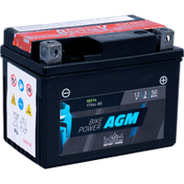 Akumuliatorius IntAct Bike Power AGM YTX4L-BS, 12 V, 3 Ah