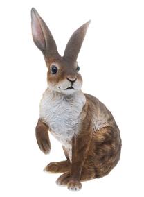 Dekoratyvinis suvenyras 4Living Verso Bunny 10564054, 22 cm, ruda sp./balta sp.