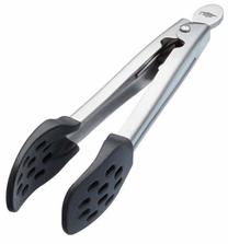 Virtuvinės žnyplės Masterclass, 18 cm, sidabro sp./juoda sp.