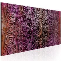 Reprodukcija Artgeist Mandala: Amethyst Energy N6562-DK150PWD, 150 cm x 50 cm
