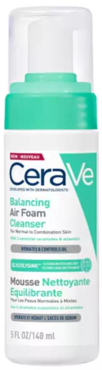 Attīroša sejas puta Cerave Rebalancing Air foam, 148 ml