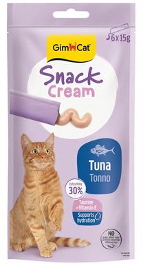 Skanėstas katėms Gimcat Snack Cream, tunas, 0.015 kg, 6 vnt.