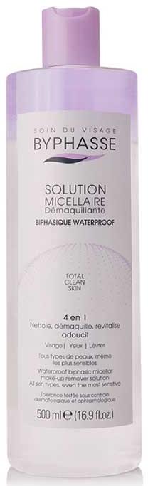 Мицеллярная вода Byphasse Total Clean Skin 4in1, 500 мл