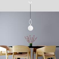 Valgusti rippuv Opviq Chandelier Ring 13434, valge v. / valge v.
