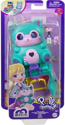 Кукла - фигурка Mattel Polly Pocket Polly Pocket GTM61, 7.7 см, многоцветный