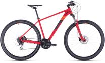 Velosipēds kalnu Cube Aim Race, 29 ", 23" rāmis, sarkana krās./oranža krās.