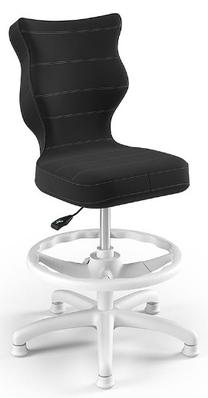 Laste töötool Petit VT17 Size 3 HC+F, 30 x 55 x 76.5 - 89.5 cm, antratsiit v./valge v.