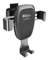 Auto telefona turētājs Compass Luke-A, 4.5 - 6.5 ", melna krās.