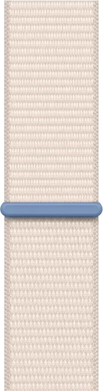 Dirželis Apple Watch, 45mm Starlight Sport Loop, kreminė sp.