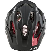 Шлемы велосипедиста универсальный Alpina, черный цв./красный цв., 57-62 cm