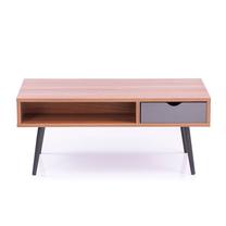 Žurnalinis staliukas Homede, riešuto sp., 100 cm x 50 cm x 42 cm