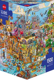 Dėlionė Heye Hollyworld 29995, 60 cm x 80 cm, 1500 vnt., įvairių spalvų