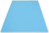 Fitnesa un jogas paklājs Yate Aerobic, zila krās., 90 cm x 50 cm x 0.8 cm