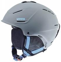 Slēpošanas ķivere Uvex P1us 2.0, zila krās./pelēka krās., 59-62 cm