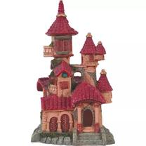 Декорация аквариума Zolux Castle 355657, коричневый цв./красный цв., 10 см