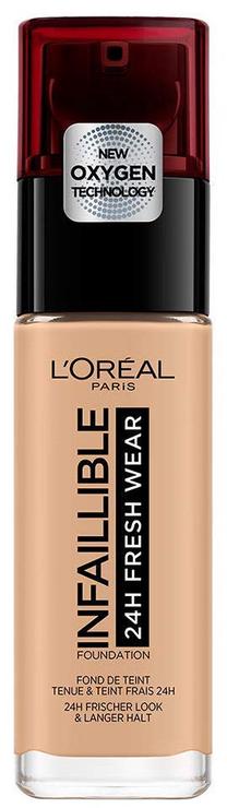 Skystas makiažo pagrindas L’Oréal Paris Infallible 24H Fresh Wear, 200 golden sand, 30 ml