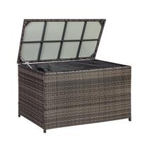Sodo daiktadėžė Home4you Wicker, 102 l, 52 cm x 122 cm x 62 cm