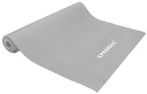 Fitnesa un jogas paklājs Springos Joga Silver, sudraba krās., 173 cm x 61 cm x 0.4 cm