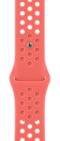 Dirželis Apple, 45mm Magic Ember/Crimson Bliss Nike Sport Band, oranžinė sp./rožinė sp.