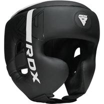 Bokso šalmas RDX Head Guard F6 HGR-F6MW-XL, balta sp./juoda sp., XL